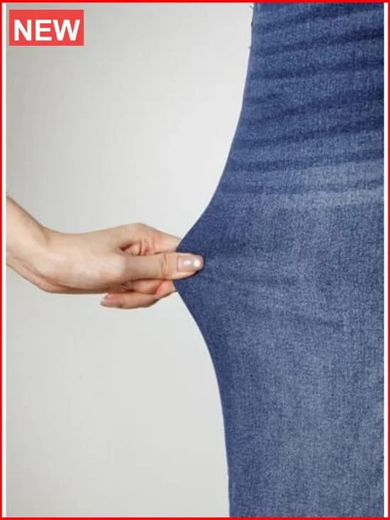 High Waisted Wide Leg Jeans Straight Denim Pants with Pockets - Picture 6 of 7